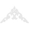 Ekena Millwork Pitch Kendall Architectural Grade PVC Gable Pediment, 36"W x 21"H x 1"P (14/12) GPP036X021X100KEN - alternate 2